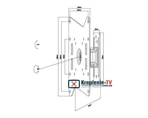 Кронштейн для ТВ iTech LCD-41B