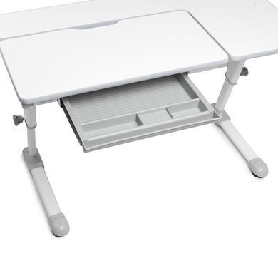 Парта FunDesk Trovare Grey, Парта, 120 см, 60 см, 1200 x 600 x 600-760 мм