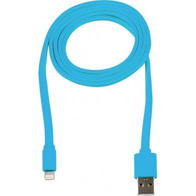 Кабель синхронизации Logan Apple Lightning - USB 1м Blue (EL118-010BU)