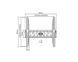 Кронштейн для ТВ Brateck LP11-44T