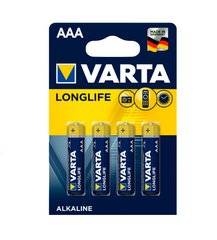 Батарейка VARTА LongLife AAA LR03 4шт