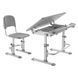 Парта со стульчиком Cubby Disa Grey, Парта и стул, 82,7 см, 58,4 см, 827 x 584 x 527 - 746 мм