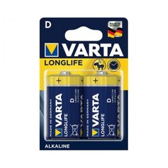 Батарейка VARTА LongLife D LR20 2шт блістер