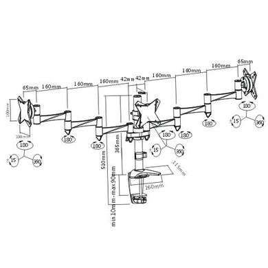 Brateck LDT02-C036