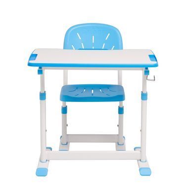Парта зі стільчиком Cubby Olea Blue, Парта і стілець, 67 см, 47 см, 670 x 470 x 545 - 762 мм