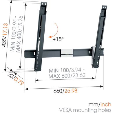 Кріплення для ТВ Vogels THIN 515