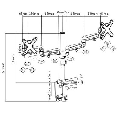 Brateck LDT04-C024