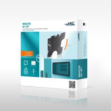 Наклонный кронштейн для ТВ KSL WM227N
