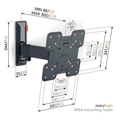 Крепление для ТВ Vogels TVM 3223