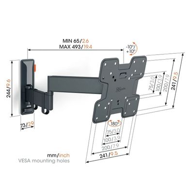 Крепление для ТВ Vogels TVM 3243