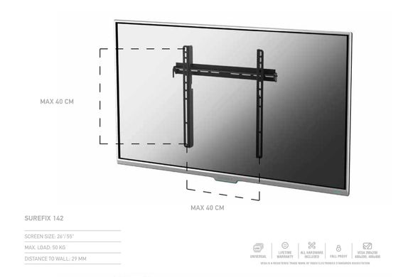 Кронштейн для ТВ Sonorous SUREFIX 142