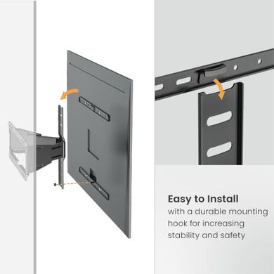 Кронштейн Brateck LPA79-464. Настінне кріплення для телевізора 43"-90"