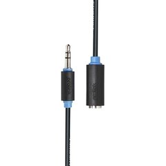 Аудіо кабель ProLink 3.5мм M - 3.5мм F 1.5м (PB106-0150)