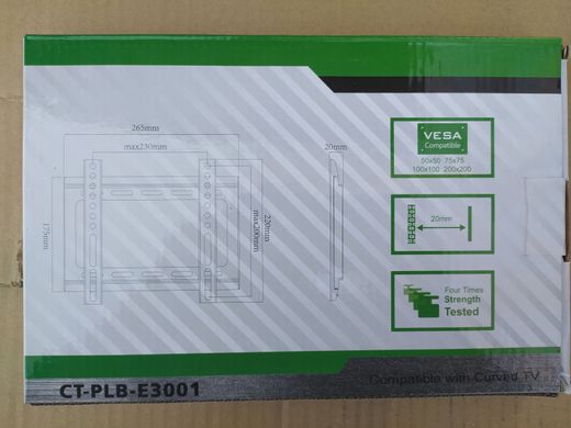 Крепление для ТВ Charmount CT-PLB-E3001