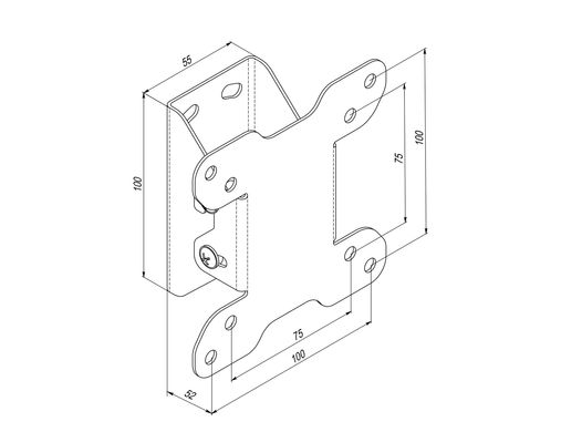 Крепление для ТВ KSL Simpler 11EN