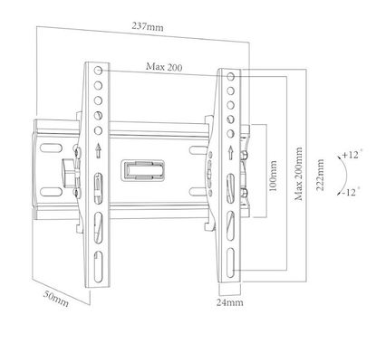 Крепление для телевизора Charmount CT-PLB-E801