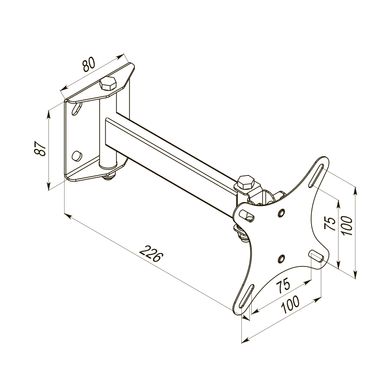 Крепление для ТВ KSL Simpler 12ET