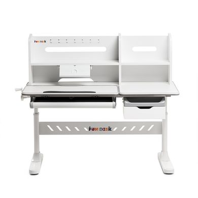 Парта FunDesk Fiore II Grey, Парта, 120 см, 60 см, 1200 x 600 x 520-760 мм