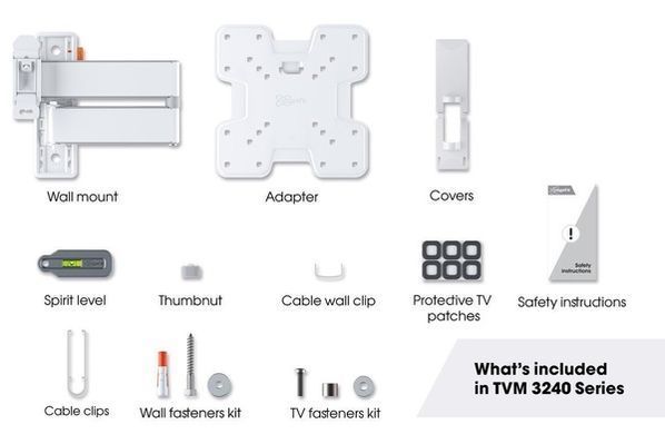 Кронштейн для ТВ Vogels TVM 3243 White