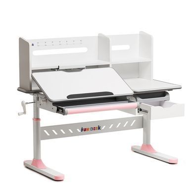 Парта FunDesk Fiore II Pink, Парта, 120 см, 60 см, 1200 x 600 x 520-760 мм