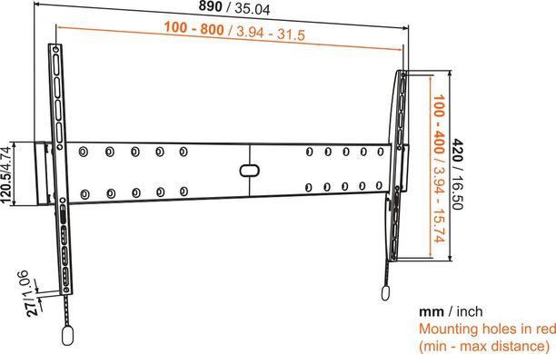 Крепление для телевизора Vogels BASE 05 L