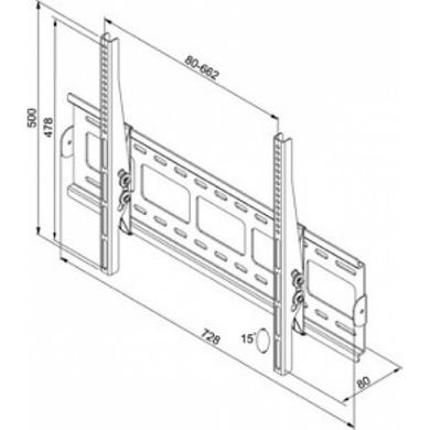 Кронштейн для ТВ iTech TWM1