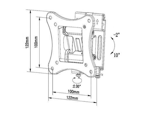 Кронштейн для ТВ iTech LCD-309