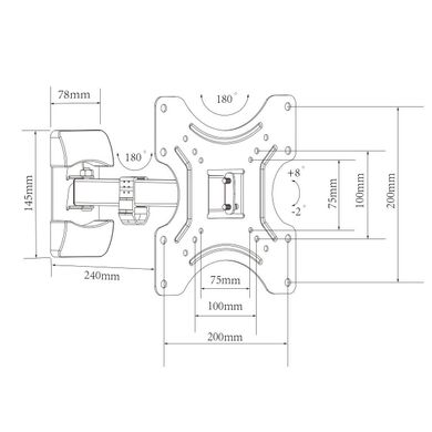 Кріплення для ТВ Charmount TV-12