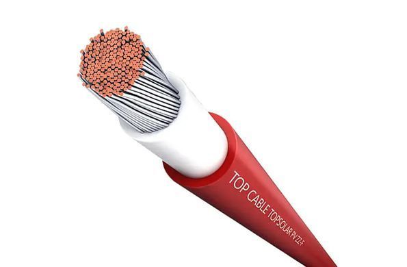 Кабель мм&sup2; красного цвета Solar Top Cable (Испания)