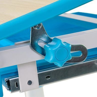 Парта со стульчиком FunDesk Piccolino Blue, Парта и стул, 66,4 см, 47,4 см, 664 x 474 x 540 - 760 мм