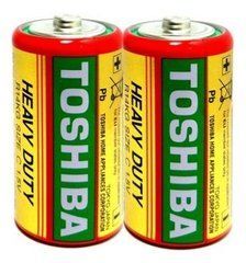 Батарейка TOSHIBA Heavy Duty С R14 2шт