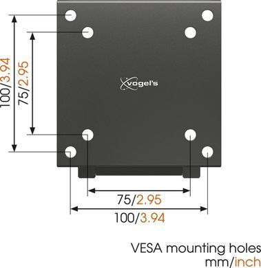 Кронштейн для телевізора Vogels Wall 1005 Black