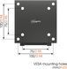 Кронштейн для телевізора Vogels Wall 1005 Black