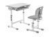 Парта со стульчиком FunDesk Piccolino Iii Grey, Парта и стул, 66,4 см, 47,4 см, 664 x 474 x 540 - 760 мм