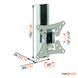 Кронштейн для телевизора Vogels Wall 1020 Silver