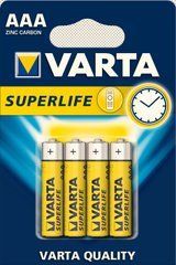 Батарейка VARTA SuperLife AAA R03 4шт