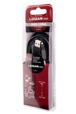 Кабель для принтера Logan Usb-B - Usb-A (EL22-0150)
