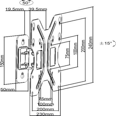 Кронштейн для телевизора iTech LCD421