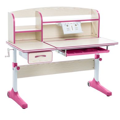 Парта Cubby Ammi Pink, Парта, 120 см, 60 см, 1200 x 600 x 530 — 780 мм