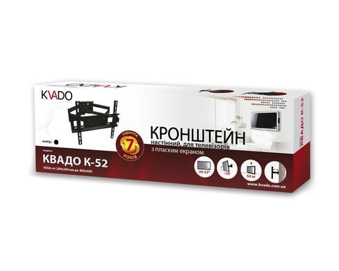 Кронштейн для ТВ КВАДО К-52