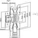 Крепление для ТВ Brateck LDA11-220